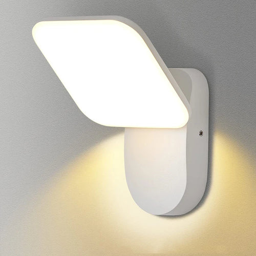 applique murale extérieure led moderne avec capteur étanche pour jardin - vue 7 sur 14