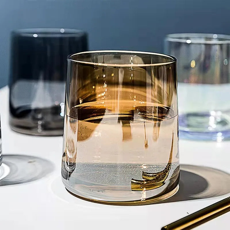 Ensemble verres cristal moderne eau whisky jus - vue 2 sur 6