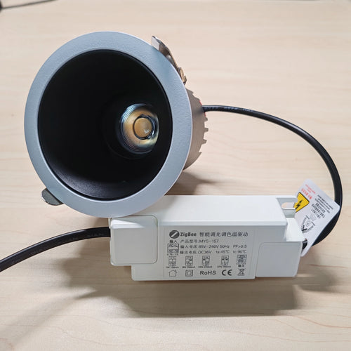 spot led cob zigbee intensité variable en aluminium - vue 7 sur 17