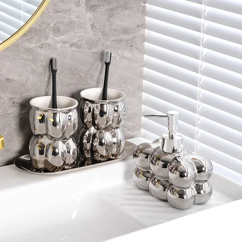 décoration créative pour salle de bain en céramique nuages - vue 8 sur 19