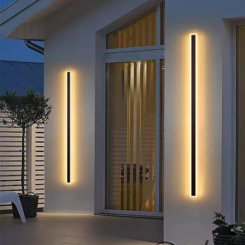 applique murale led minimaliste en aluminium pour éclairage - vue 3 sur 13