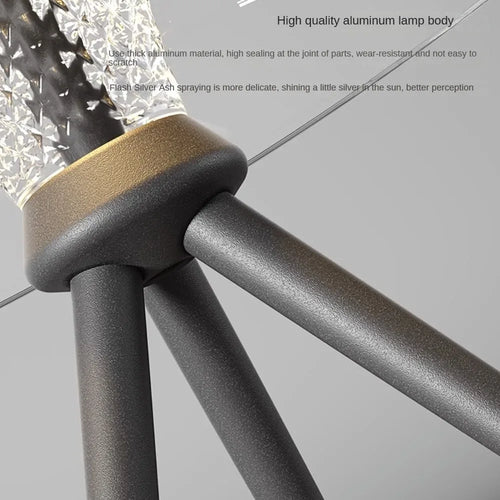 lampe de table extérieure solaire étanche en acrylique portable - vue 6 sur 6