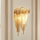 suspension en aluminium avec éclairage led moderne intérieur