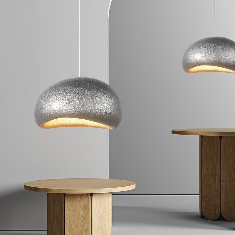 pendant light design with lampshade curved Akane