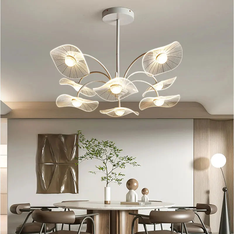 Lustre de salon moderne blanc décor à la maison Led lampe suspendue de plafond pour hall chambre Loft salle à manger cuisine luminaires