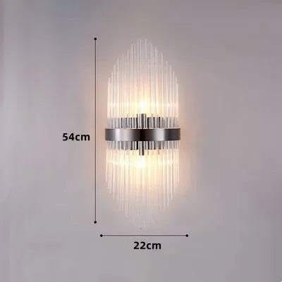 applique murale en cristal design pour éclairage moderne de la maison - vue 14 sur 21