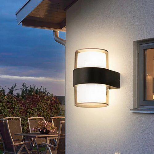 applique murale étanche à led pour extérieur et jardin - vue 2 sur 8