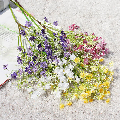 gypsophile fleurs artificielles pour mariage décoration florale 2024 - vue 3 sur 12