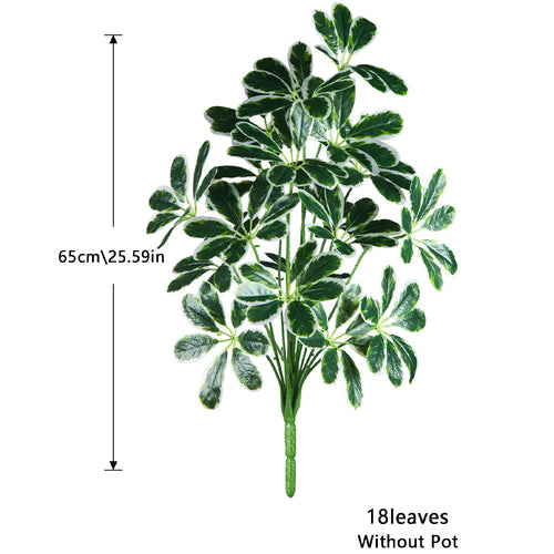 plantes artificielles de palmier et monstera pour décoration intérieure et extérieure - vue 11 sur 12