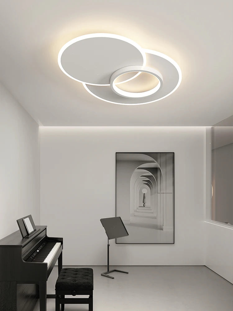 lustre moderne led pour éclairage intérieur et décoration - vue 6 sur 11