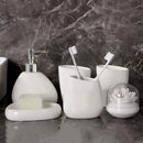 ensemble daccessoires en céramique pour salle de bain de luxe