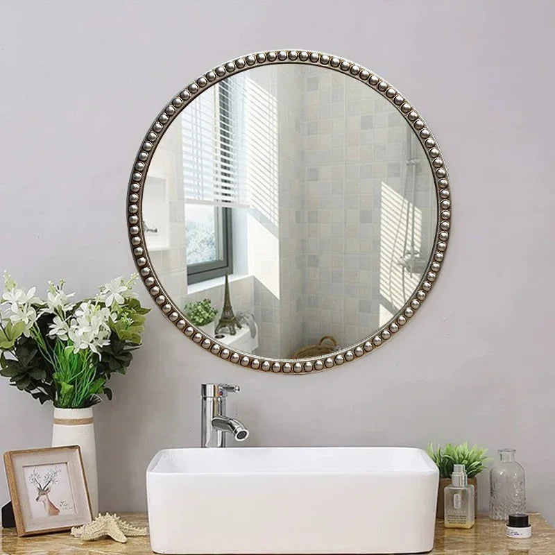 miroirs décoratifs muraux ovales en macramé nordique pour décoration - vue 5 sur 13