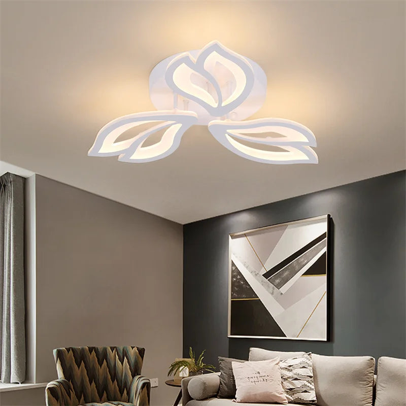 plafonnier intérieur moderne en acrylique luminaire décoratif idéal