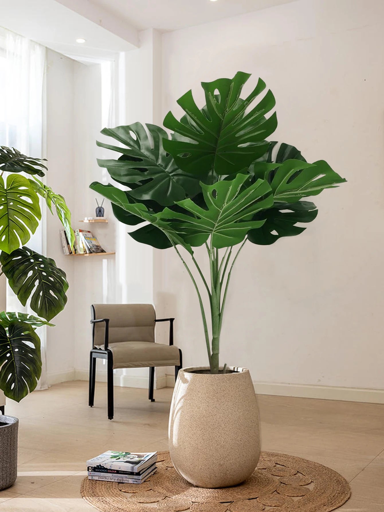 plantes de bananiers artificielles et feuillage tropical décoratif - vue 5 sur 8