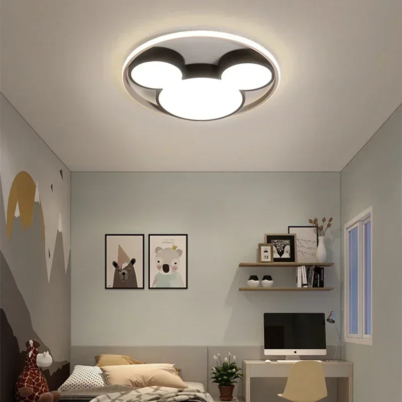 Plafond moderne à LEDs pour chambre d'enfants salon salle à manger étude allée balcon intérieur décor à la maison
