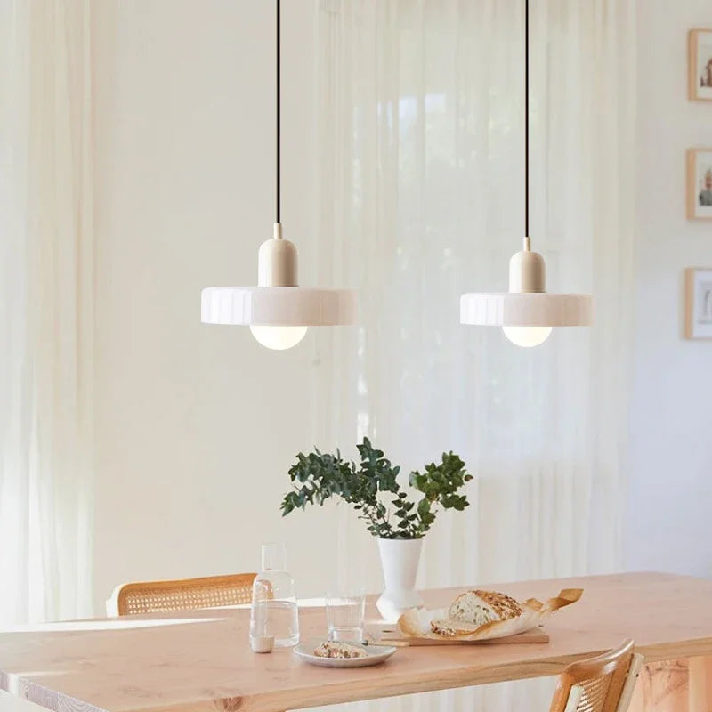 lampe suspendue nordique en verre bonbon pour intérieur décoratif - vue 3 sur 15