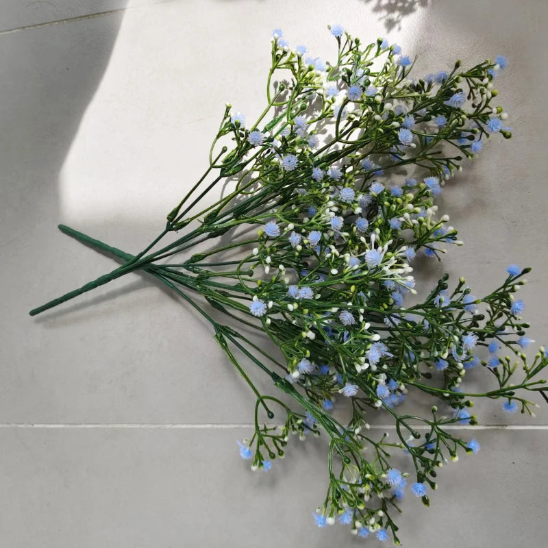 bouquets de gypsophile artificielle pour décoration intérieure et extérieure - vue 9 sur 15
