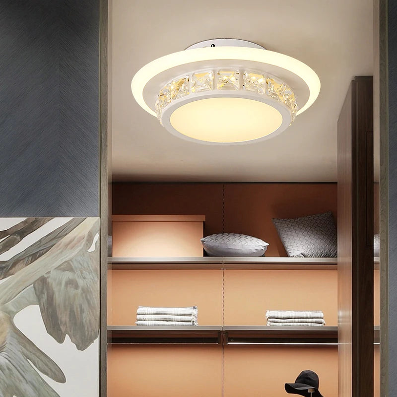 lumière d'entrée projecteur moderne décor nordique simple - vue 6 sur 18