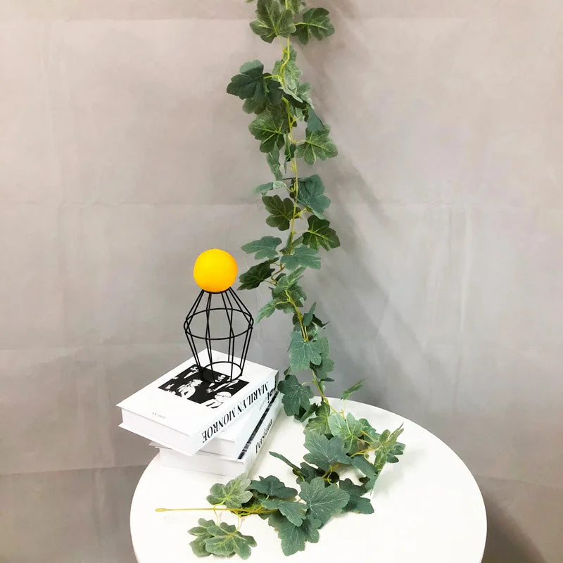 plantes artificielles suspendues en rotin pour décoration intérieure et jardin - vue 10 sur 27
