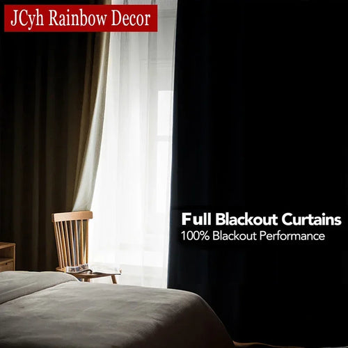 Rideau occultant effet lin isolant thermique chambre salon - vue 4 sur 11