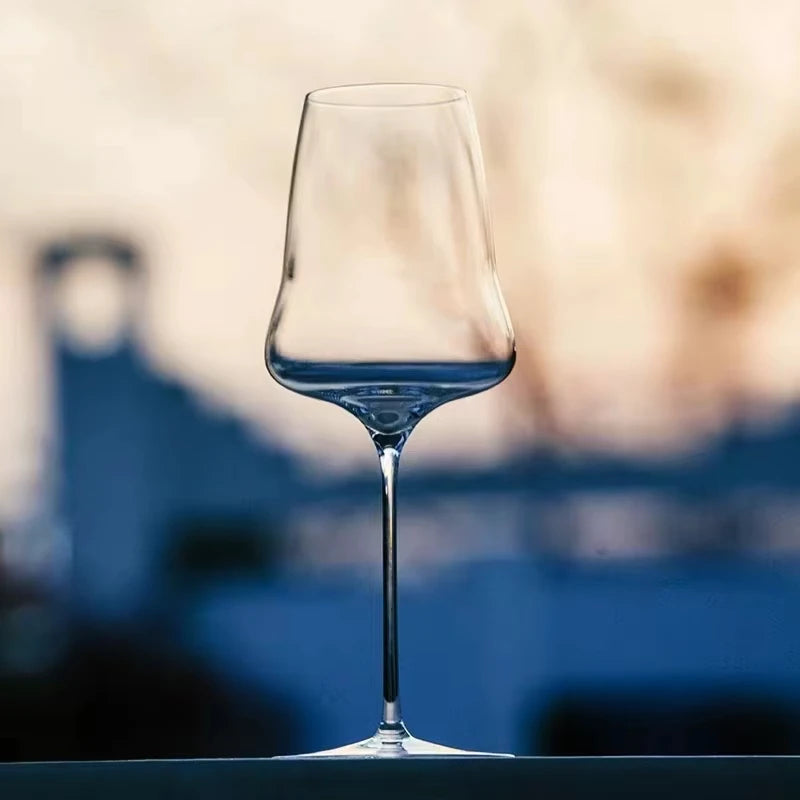 Verre a vin cristal flûte champagne fait main