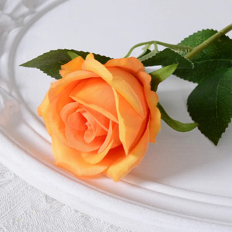 rose artificielle en soie pour décoration de mariage et événements