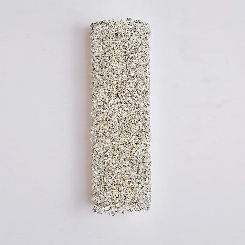 applique murale de luxe en cristal design post-moderne pour villa