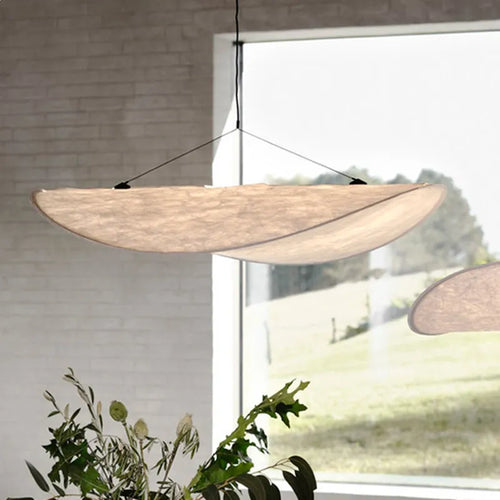 Suspension tendue Suspension Nordic Vertigo LED suspension en soie pour salon chambre à coucher éclairage de meubles minimaliste