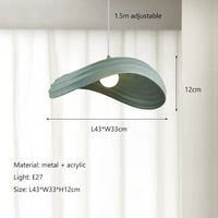 lustre wabi sabi éclairage décoratif pour intérieur moderne