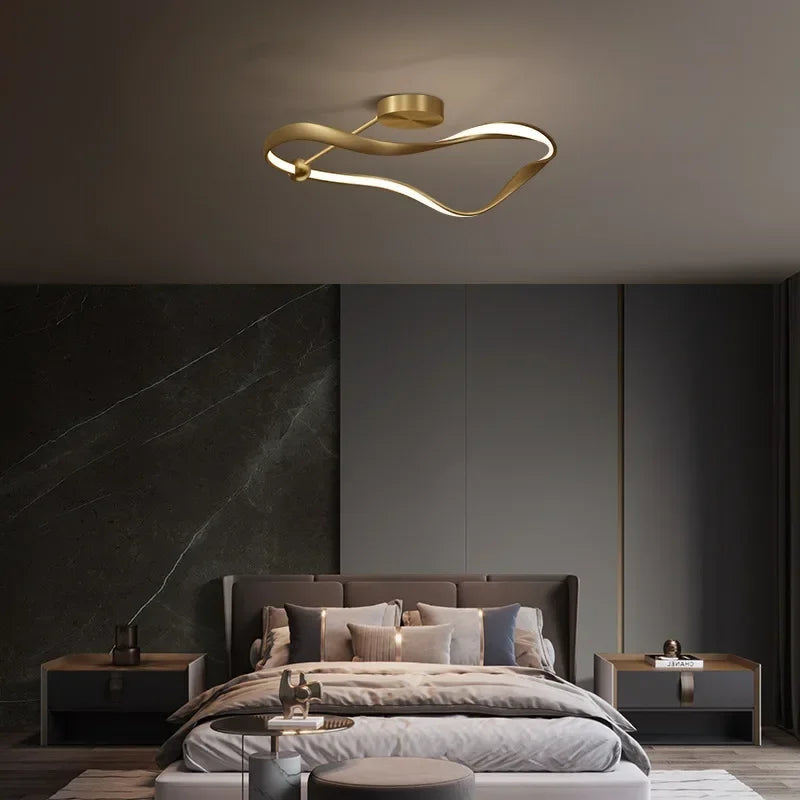 Plafonnier moderne à LEDs pour chambre salon salle à manger Restaurant nordique luxe décor à la maison