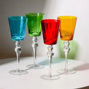 Verre champagne festif cristal ciselé coupe élégante réception