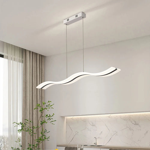 suspension led moderne pour décoration intérieure élégante - vue 5 sur 8