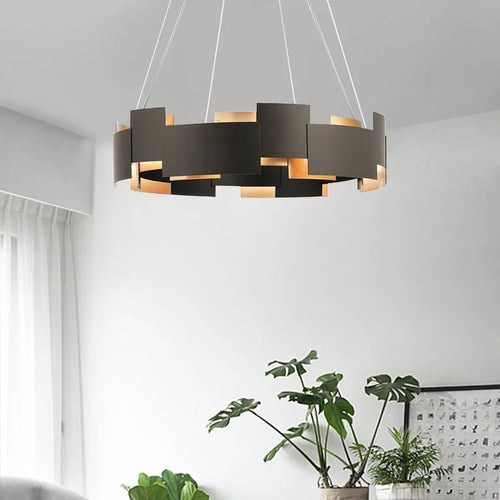 lampe suspendue en métal 	 avec cordon d'ampoule réglable