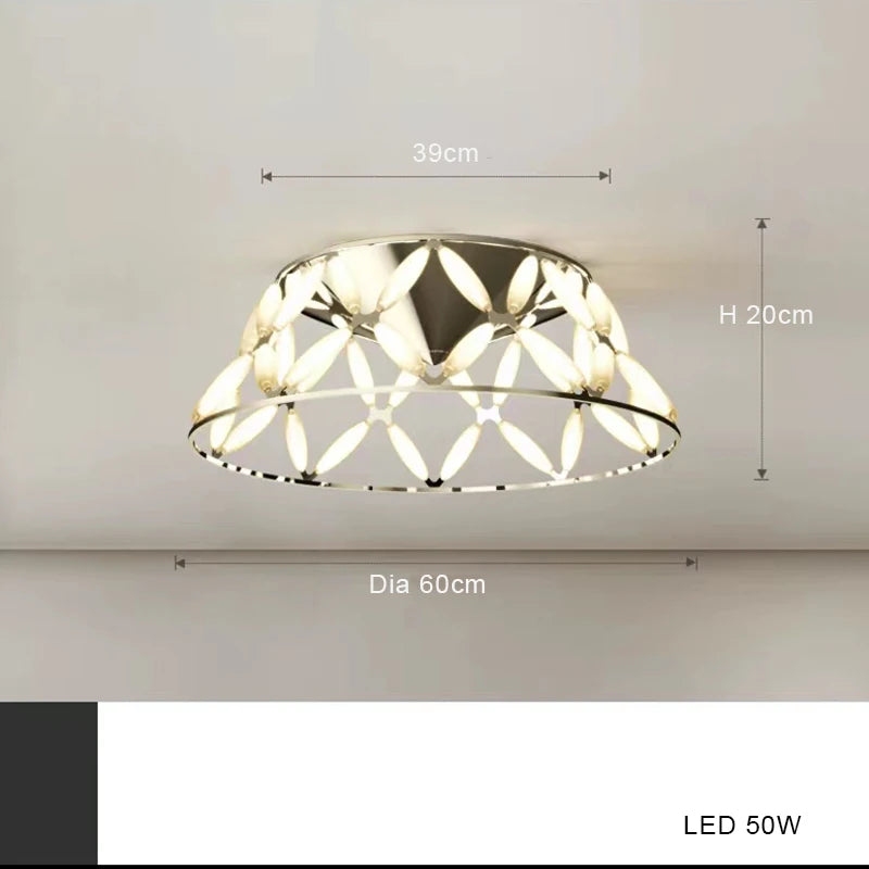 suspension LED minimaliste décoration noël