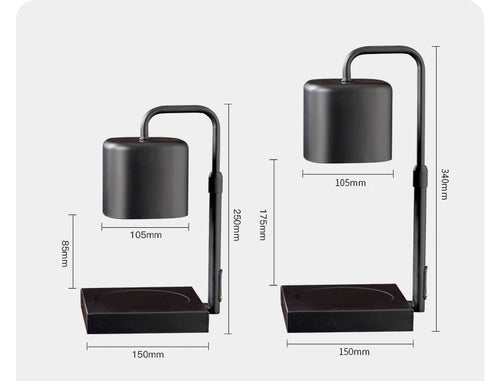 Lampe électrique brûleur de cire aromathérapie