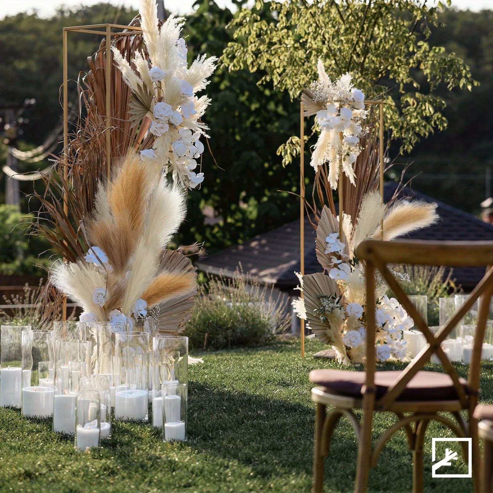 lot de 6 fleurs artificielles pour décoration de table et événements - vue 9 sur 11