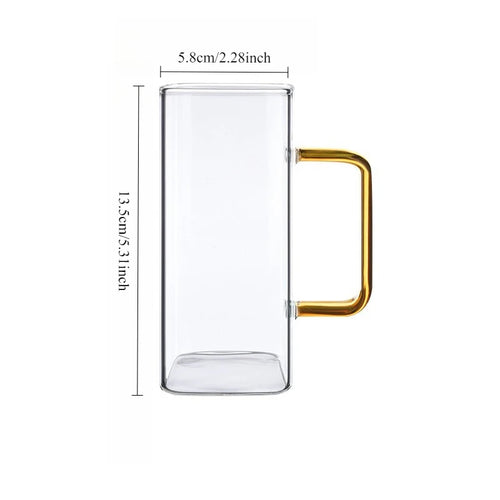 Verre cocktail design texturé élégant verre transparent