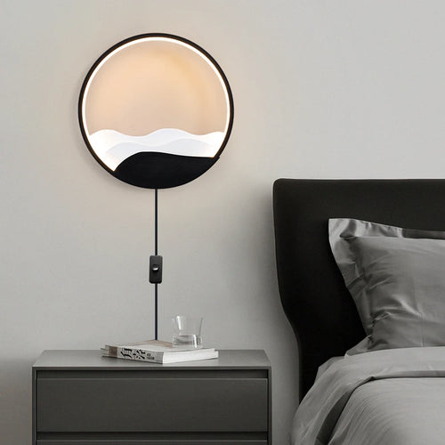 lampe de chevet murale led protection yeux pour lit mezzanine - vue 3 sur 12