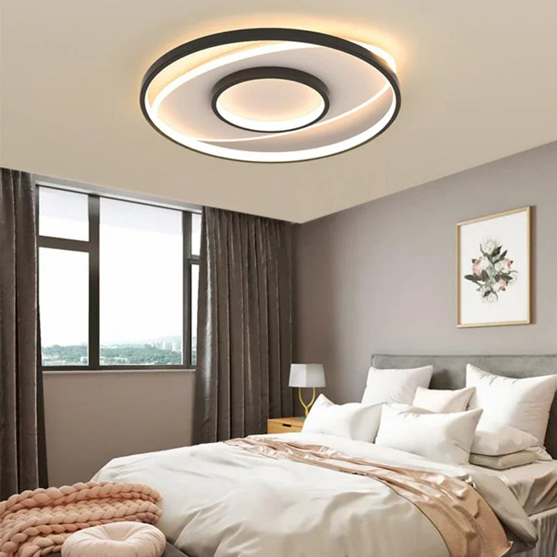 plafonnier led design pour décoration intérieure moderne - vue 3 sur 8