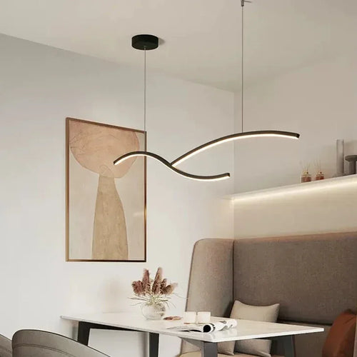 suspension moderne en acrylique pour intérieur design élégant - vue 2 sur 12