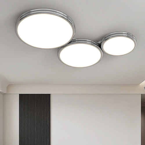 led plafonnier rond minimaliste pour éclairage intérieur - vue 3 sur 24