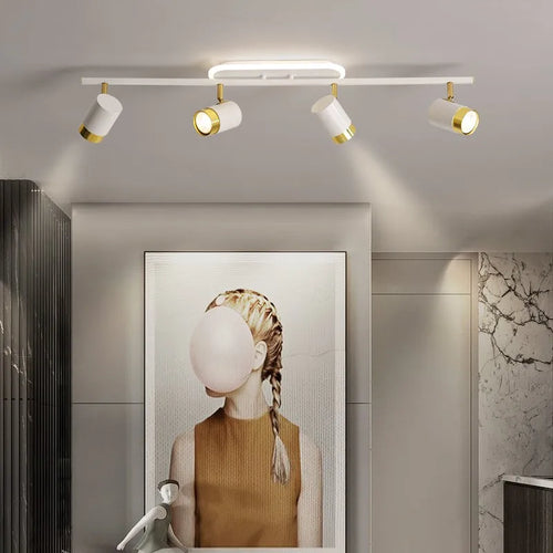 lustre moderne led pour magasin de vêtements et salon - vue 4 sur 18