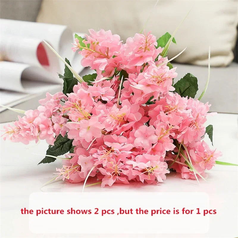 bouquet de jacinthes artificielles pour décoration florale élégante - vue 11 sur 13