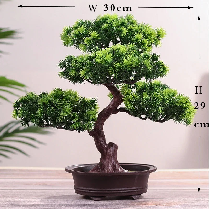 plantes artificielles bonsaï pour décoration intérieure et extérieure - vue 5 sur 15