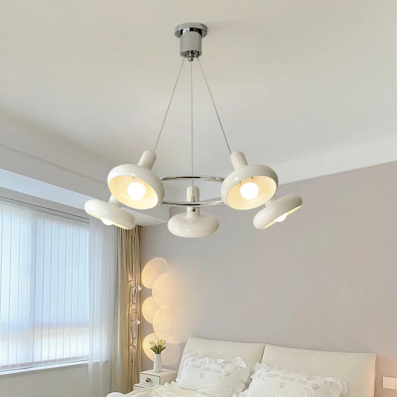 lustre bauhaus led suspendu pour table à manger