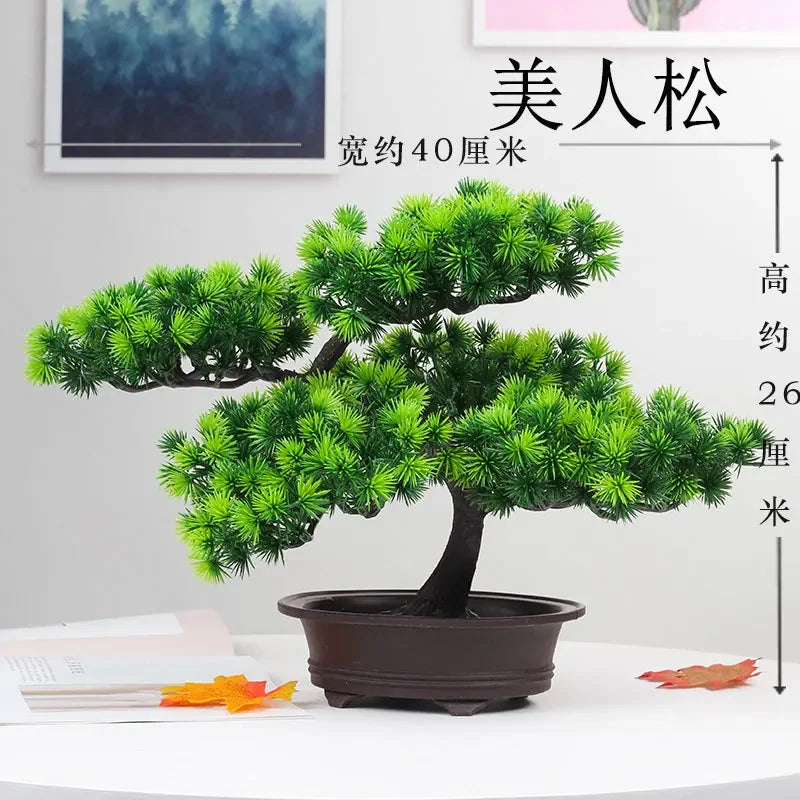 plantes artificielles bonsaï pour décoration intérieure et extérieure - vue 13 sur 15