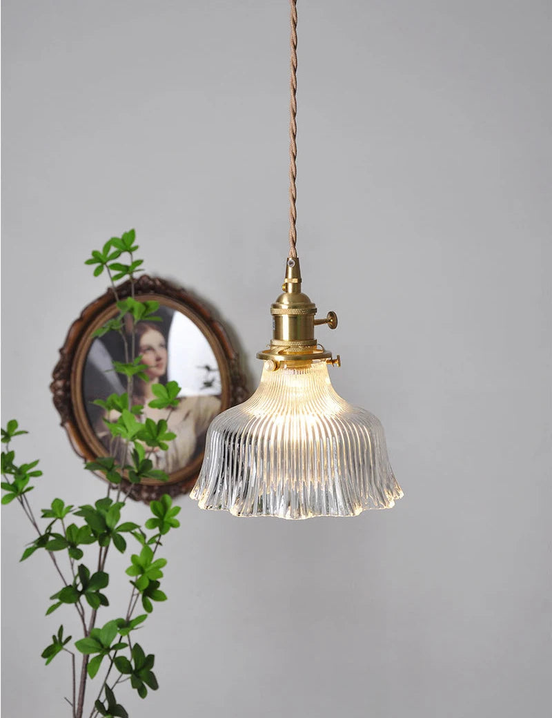 lustre en verre nordique pour décoration intérieure moderne - vue 6 sur 11