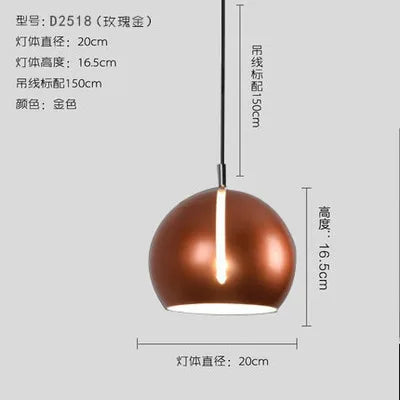 suspension moderne nordique en fer pour intérieur - vue 10 sur 11
