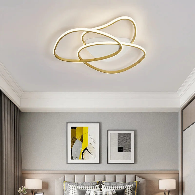 plafonnier led moderne design créatif pour intérieur décoratif - vue 3 sur 10