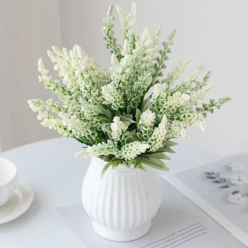 lavande artificielle pour décoration de table et mariage - vue 5 sur 9